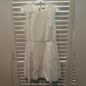 GAP Off-White Sleeveless Dress
